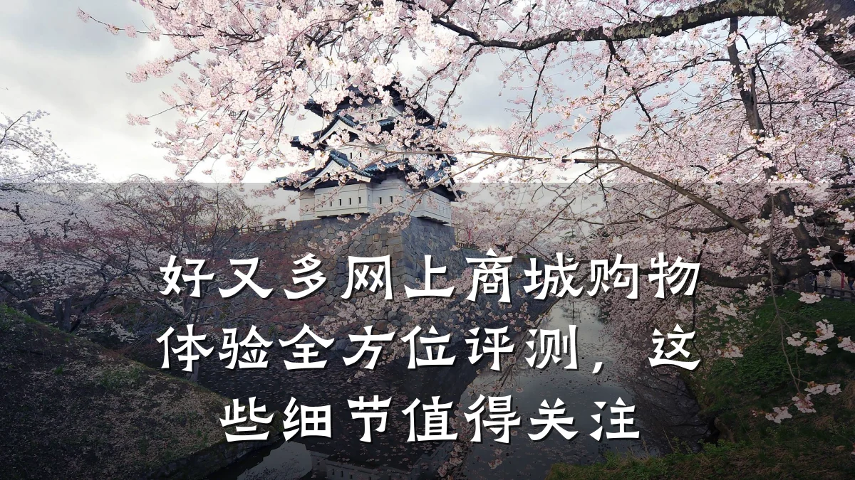 好又多网上商城购物体验全方位评测，这些细节值得关注