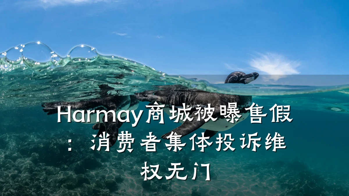 Harmay商城被曝售假：消费者集体投诉维权无门