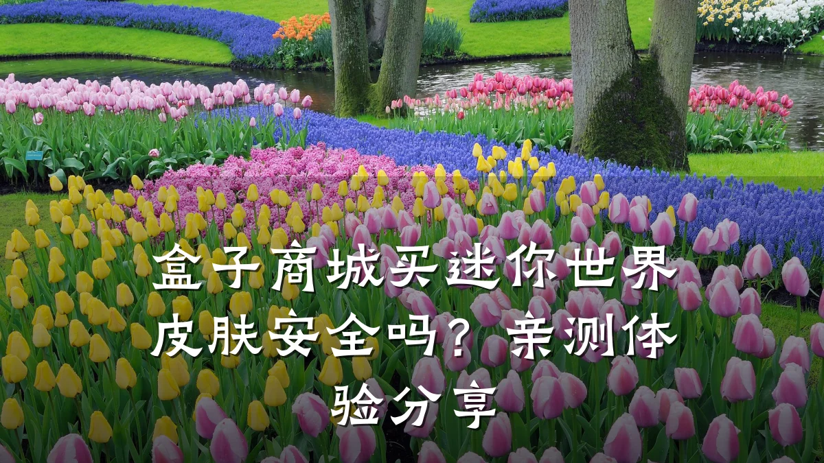 盒子商城买迷你世界皮肤安全吗？亲测体验分享