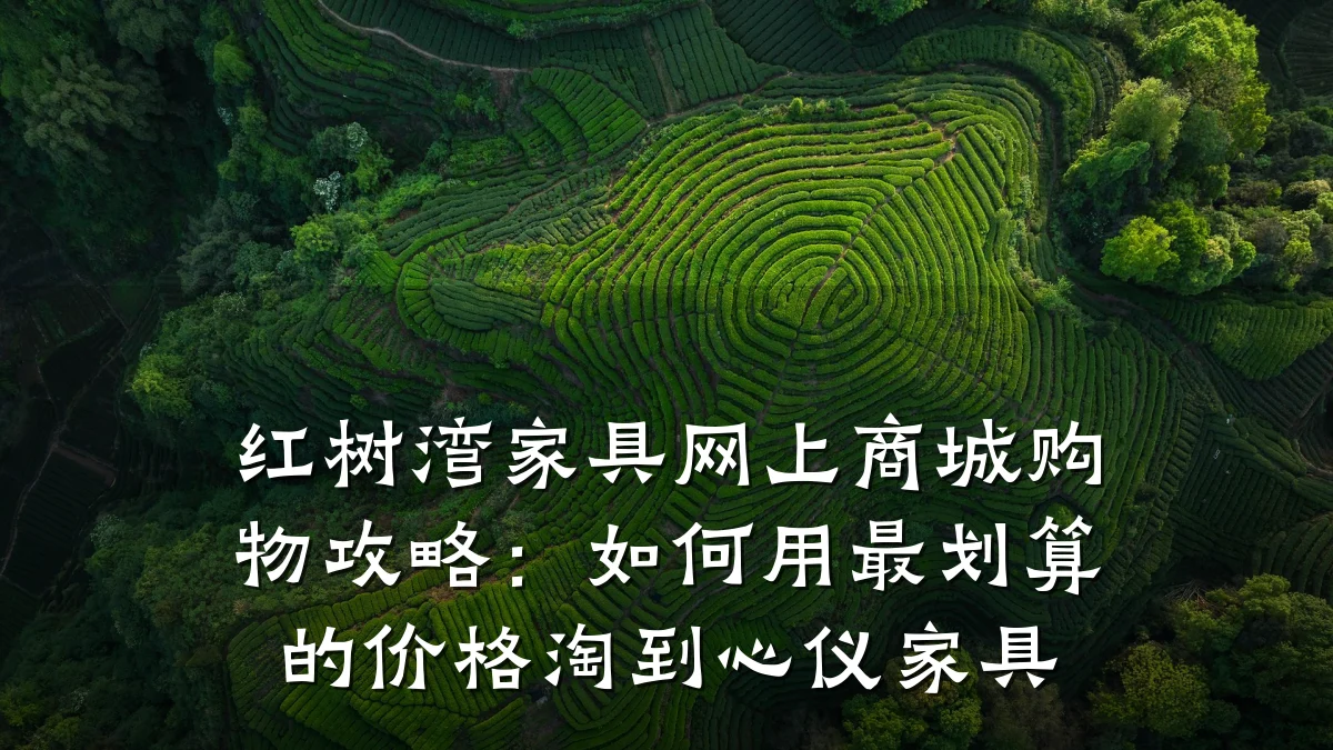红树湾家具网上商城购物攻略：如何用最划算的价格淘到心仪家具