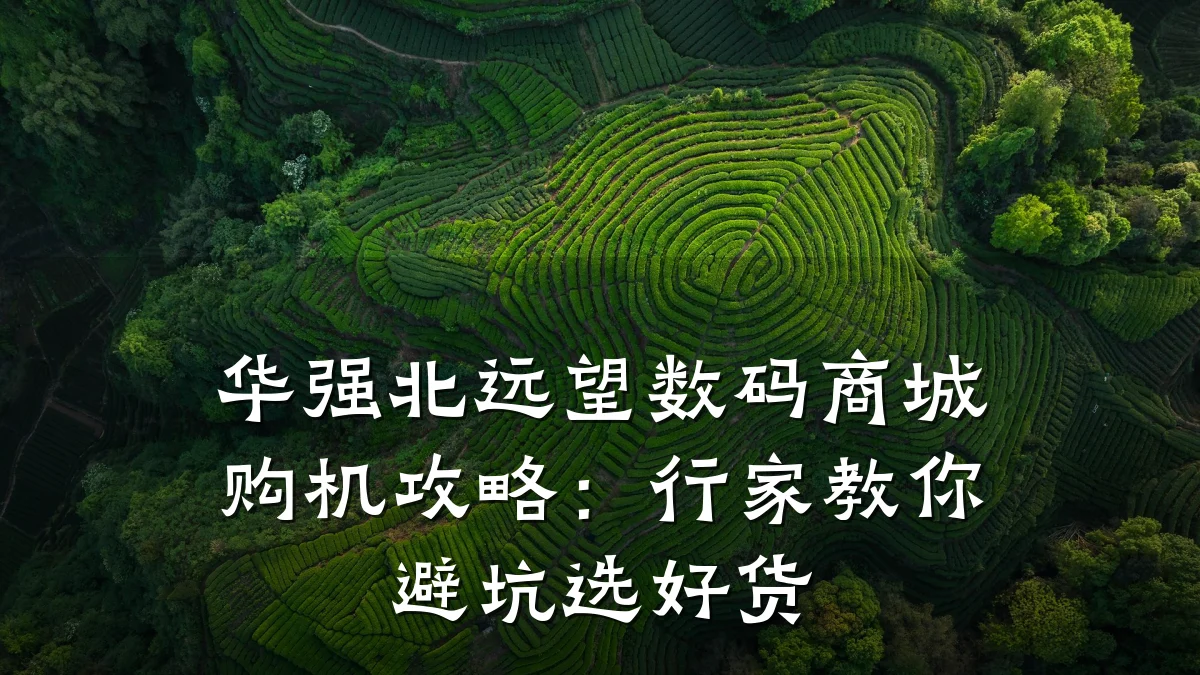 华强北远望数码商城购机攻略:行家教你避坑选好货
