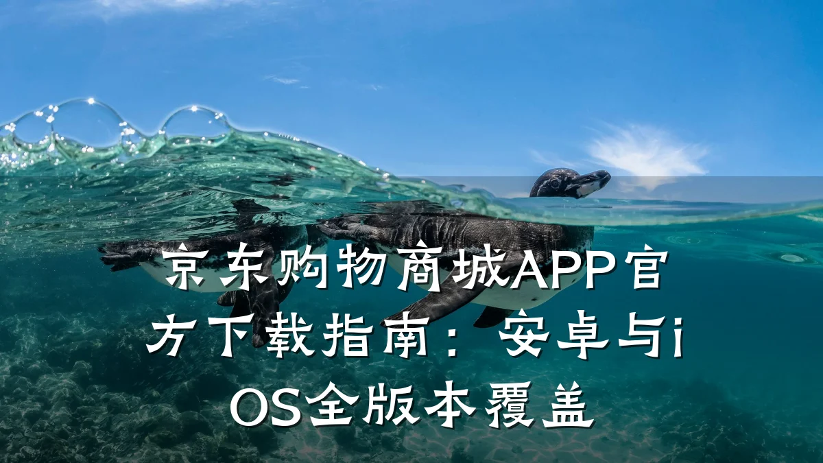 京东购物商城APP官方下载指南：安卓与iOS全版本覆盖