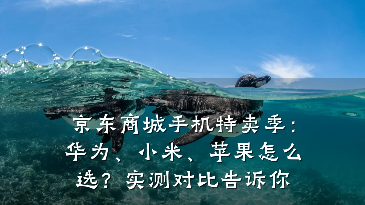 京东商城手机特卖季:华为、小米、苹果怎么选?实测对比告诉你