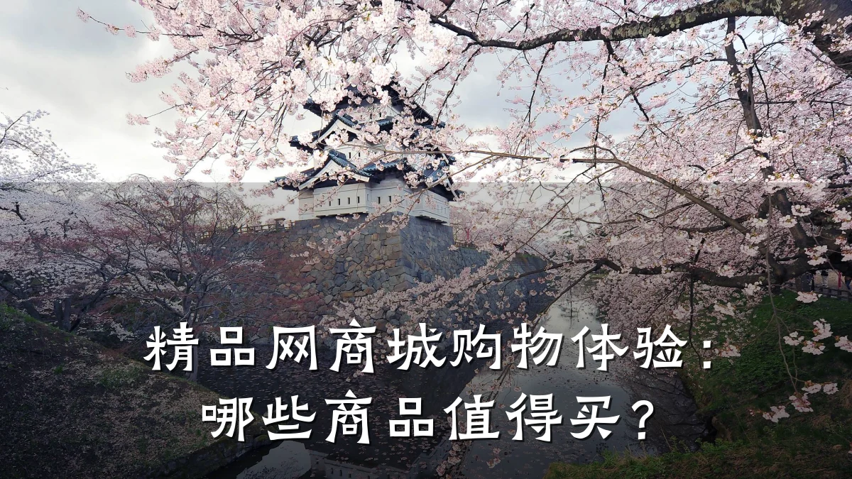 精品网商城购物体验：哪些商品值得买？