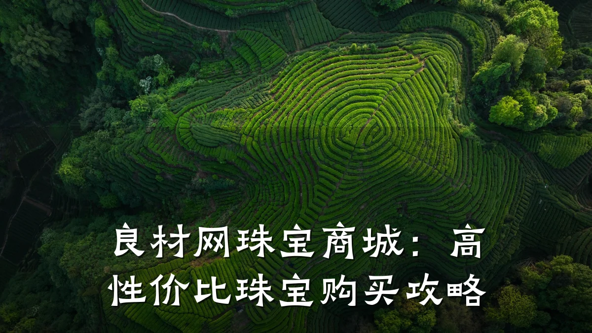 良材网珠宝商城:高性价比珠宝购买攻略