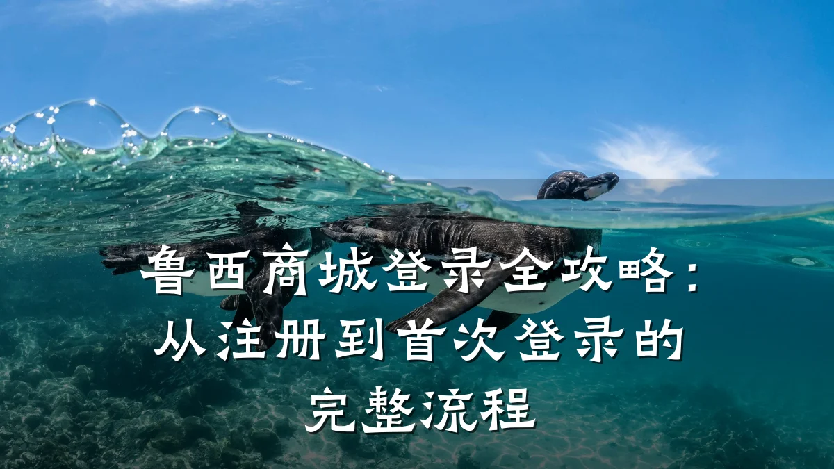 鲁西商城登录全攻略:从注册到首次登录的完整流程