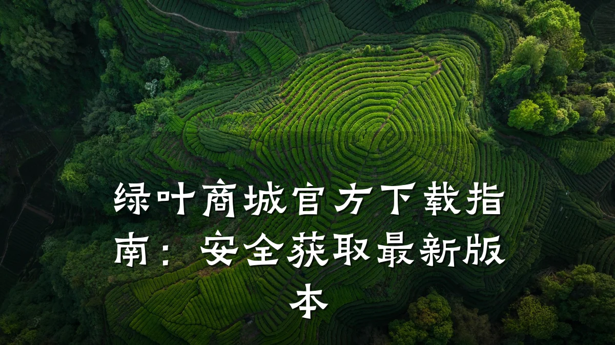 绿叶商城官方下载指南：安全获取最新版本