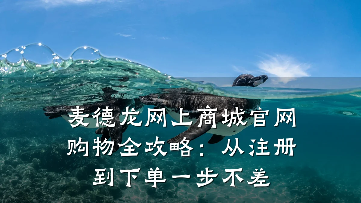 麦德龙网上商城官网购物全攻略：从注册到下单一步不差