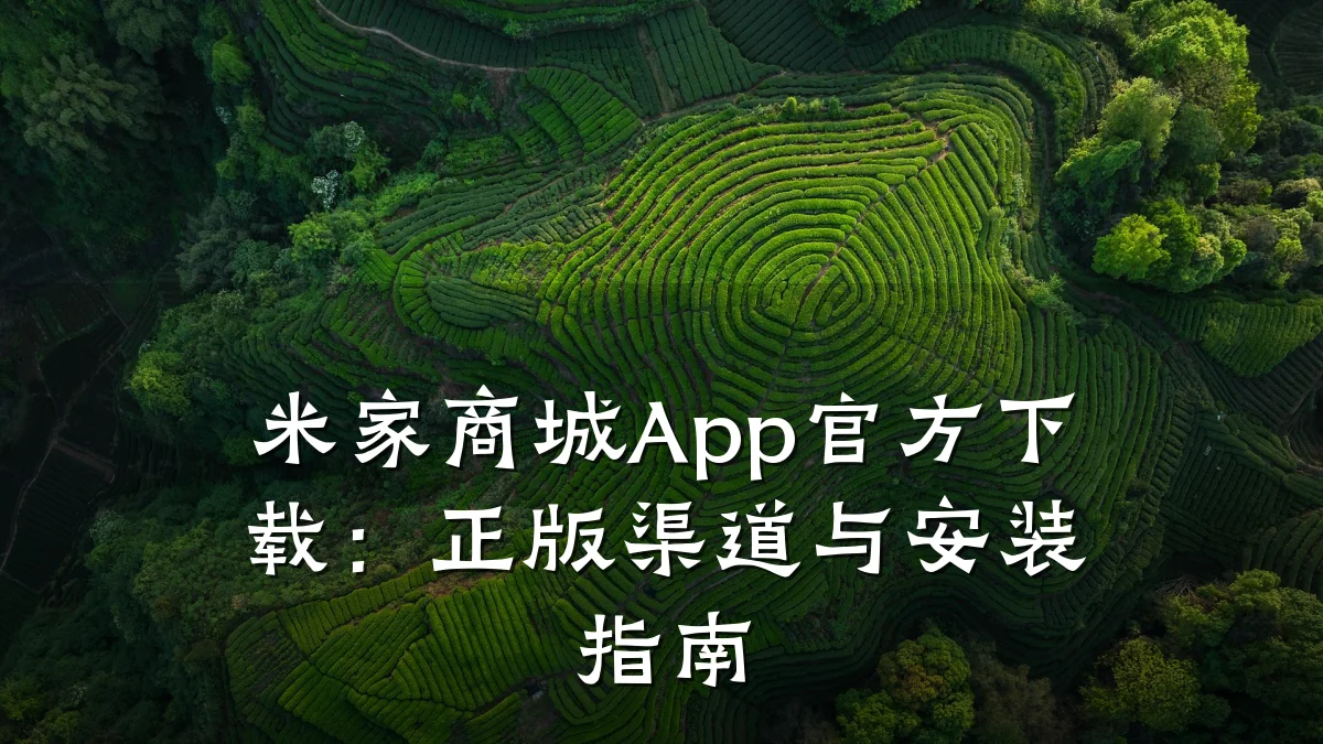 米家商城App官方下载：正版渠道与安装指南