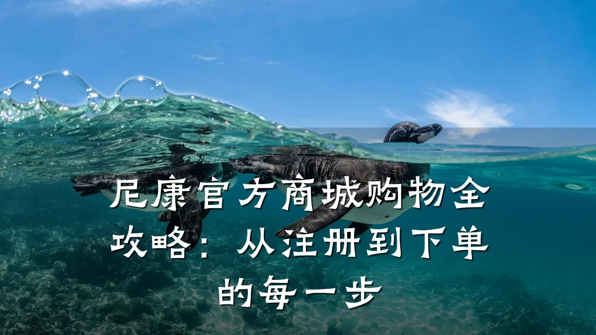 尼康官方商城购物全攻略:从注册到下单的每一步