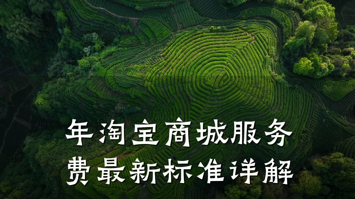 年淘宝商城服务费最新标准详解