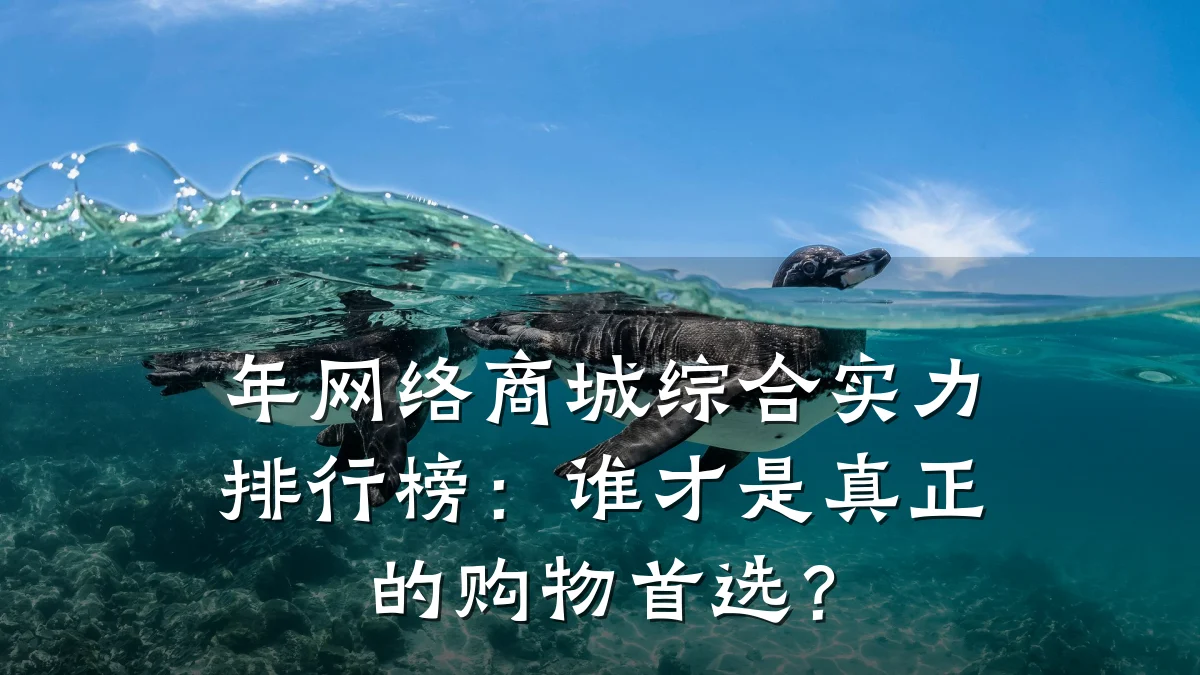 年网络商城综合实力排行榜:谁才是真正的购物首选?