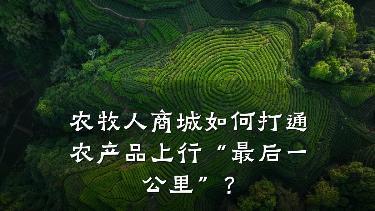 农牧人商城如何打通农产品上行“最后一公里”？