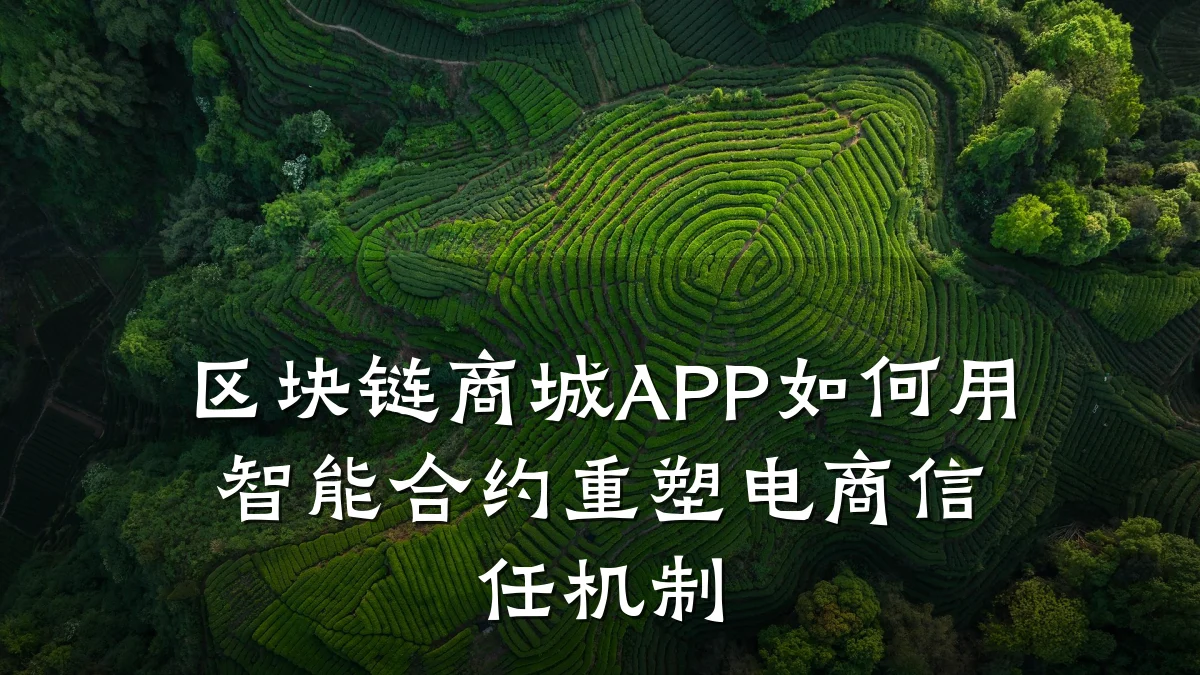 区块链商城APP如何用智能合约重塑电商信任机制