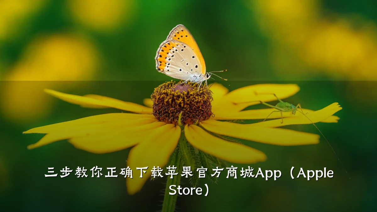 三步教你正确下载苹果官方商城App(Apple Store)