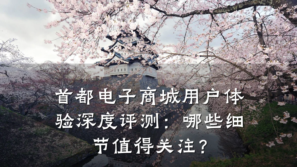 首都电子商城用户体验深度评测:哪些细节值得关注?