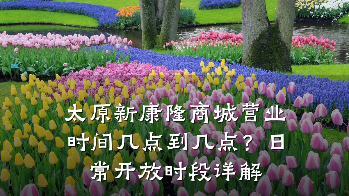 太原新康隆商城营业时间几点到几点?日常开放时段详解