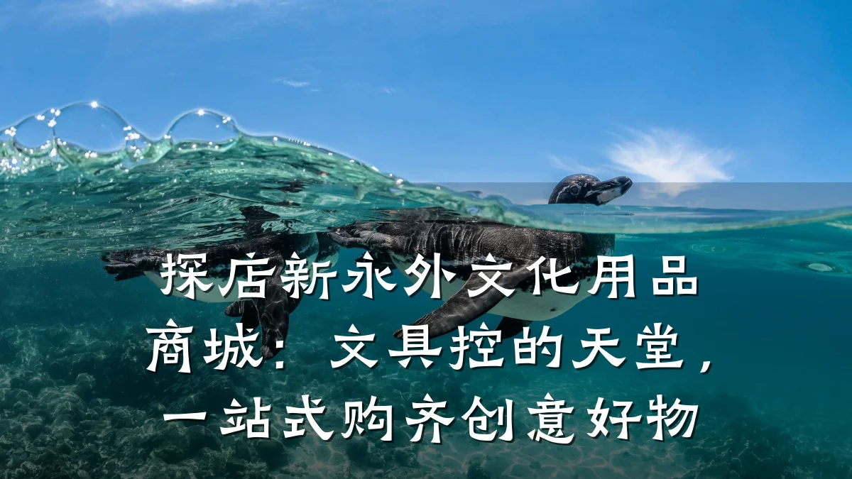 探店新永外文化用品商城:文具控的天堂,一站式购齐创意好物