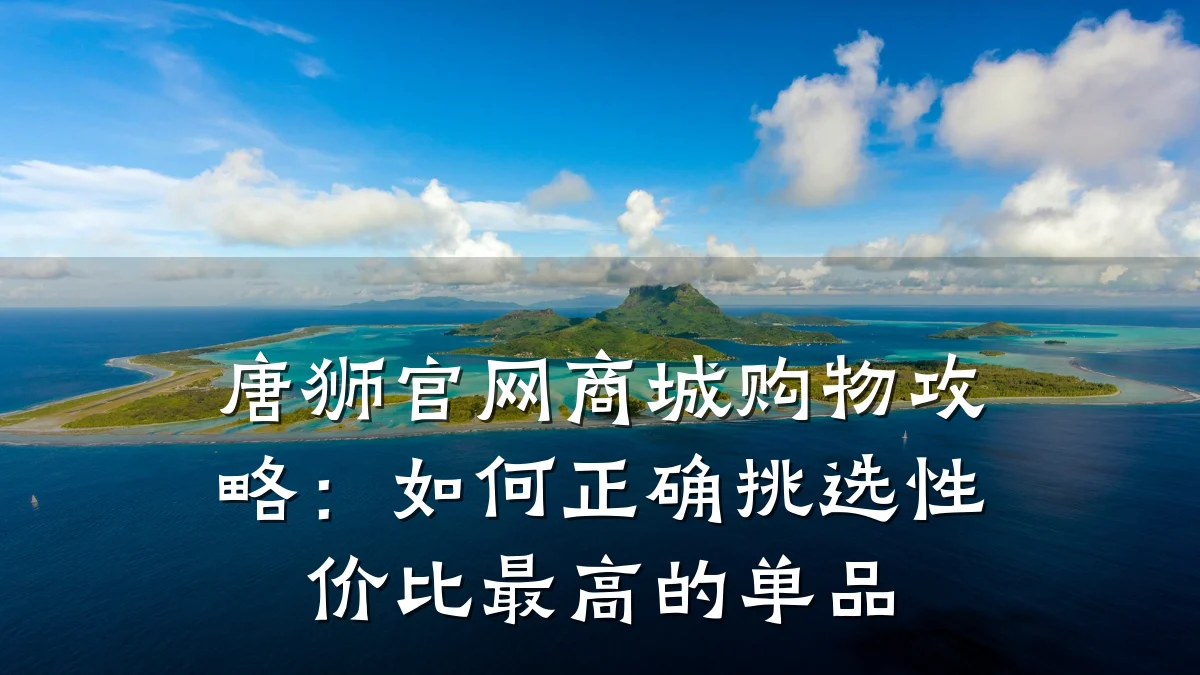 唐狮官网商城购物攻略：如何正确挑选性价比最高的单品