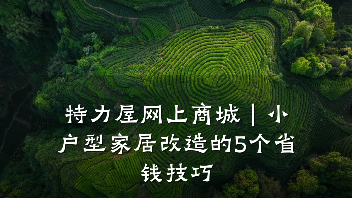 特力屋网上商城｜小户型家居改造的5个省钱技巧