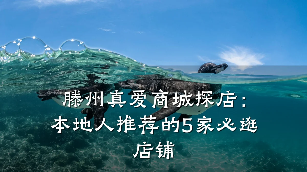 滕州真爱商城探店:本地人推荐的5家必逛店铺