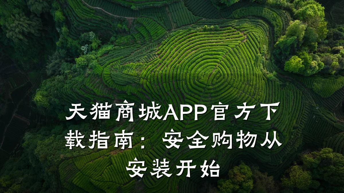 天猫商城APP官方下载指南:安全购物从安装开始