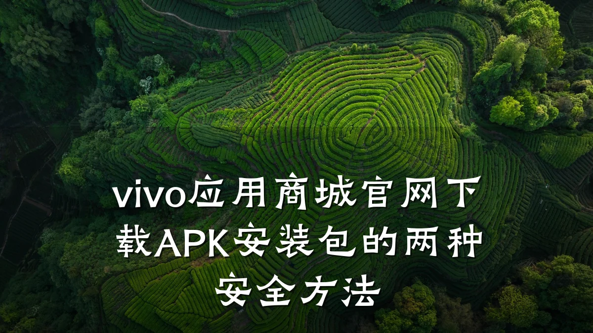 vivo应用商城官网下载APK安装包的两种安全方法