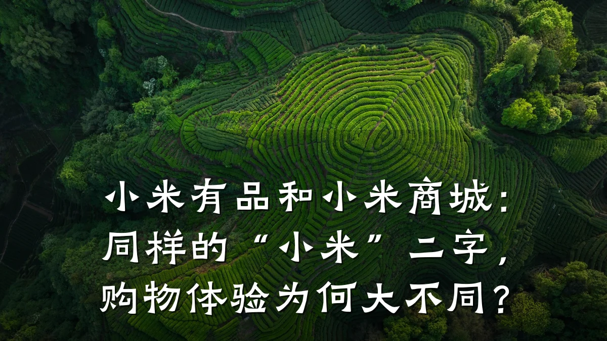 小米有品和小米商城：同样的“小米”二字，购物体验为何大不同？