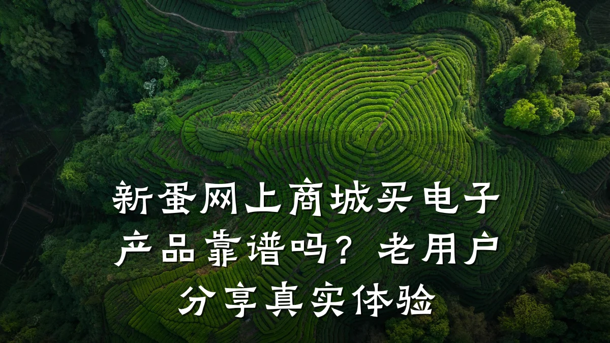 新蛋网上商城买电子产品靠谱吗？老用户分享真实体验