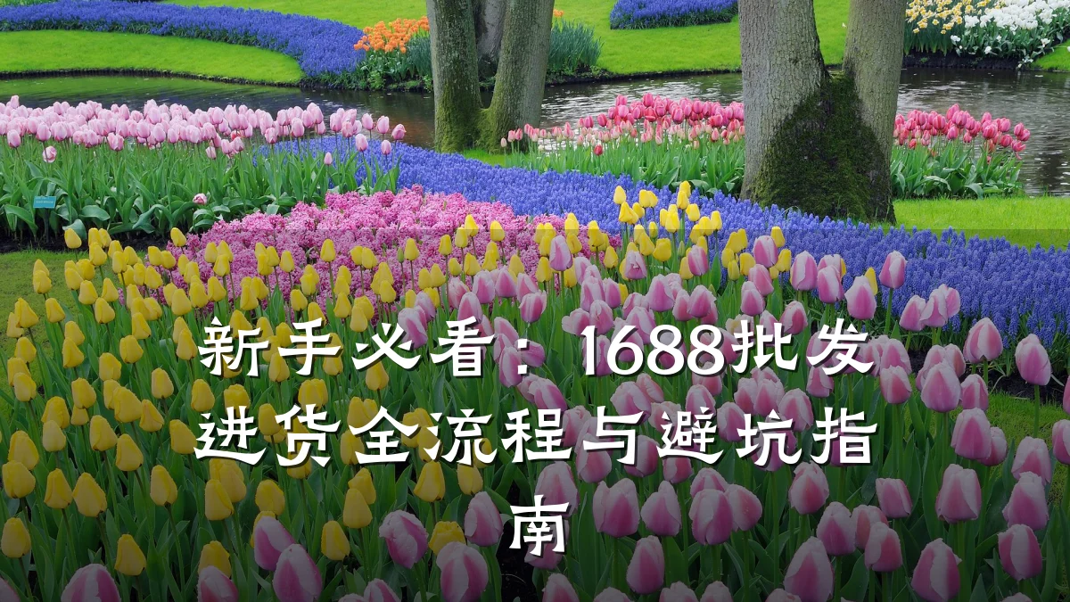 新手必看：1688批发进货全流程与避坑指南