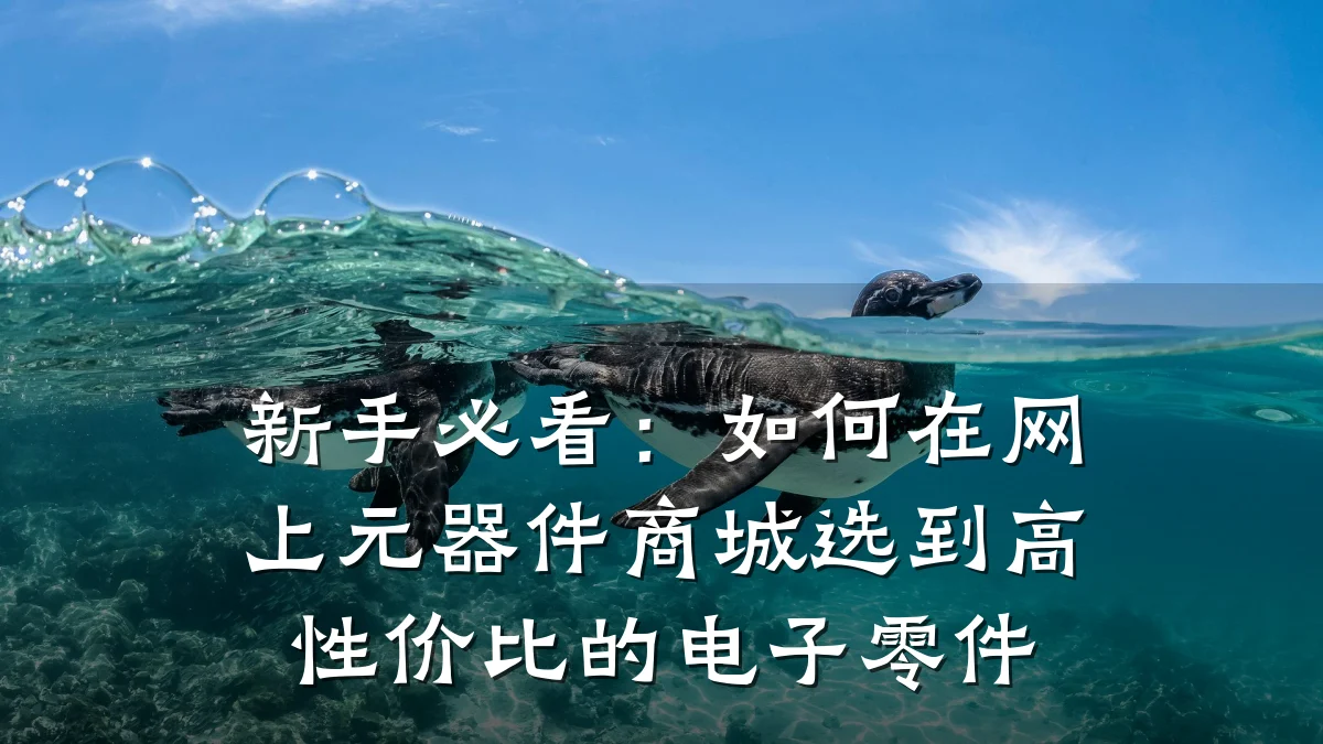 新手必看：如何在网上元器件商城选到高性价比的电子零件