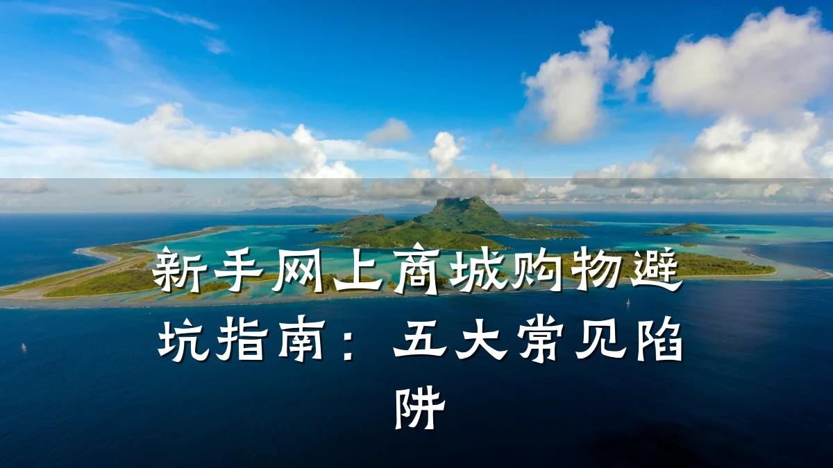 新手网上商城购物避坑指南：五大常见陷阱