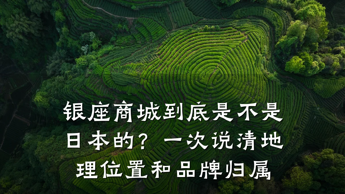 银座商城到底是不是日本的?一次说清地理位置和品牌归属