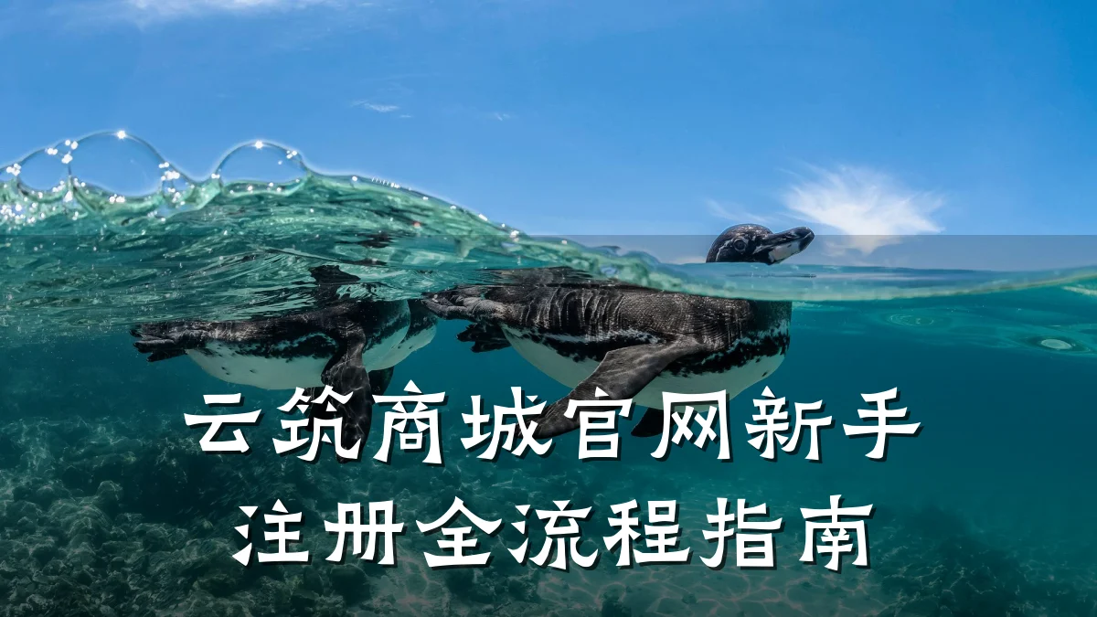 云筑商城官网新手注册全流程指南
