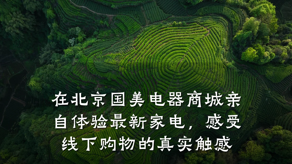 在北京国美电器商城亲自体验最新家电，感受线下购物的真实触感