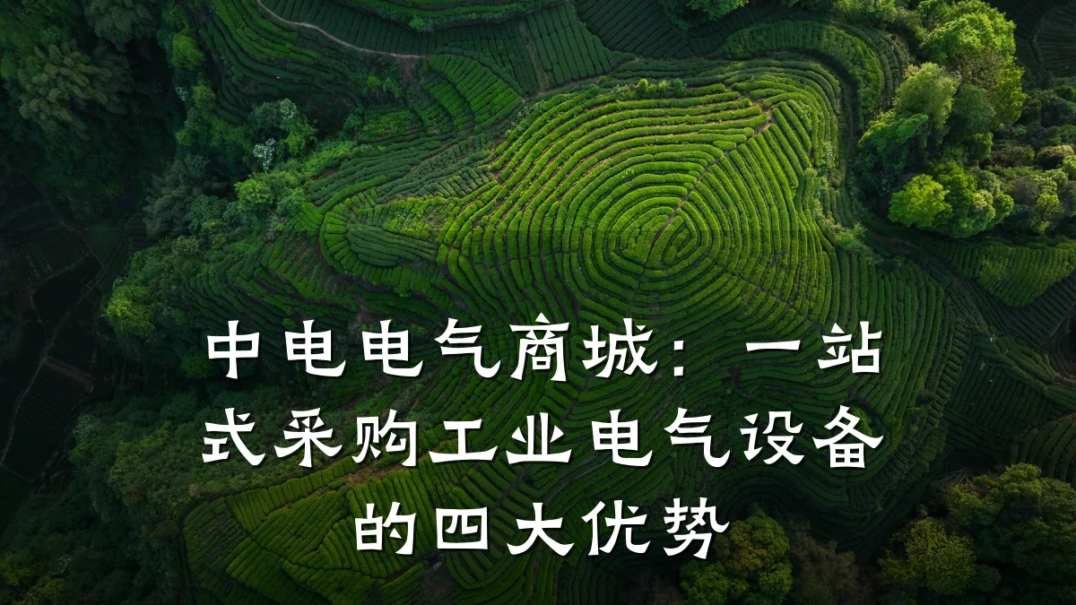 中电电气商城：一站式采购工业电气设备的四大优势