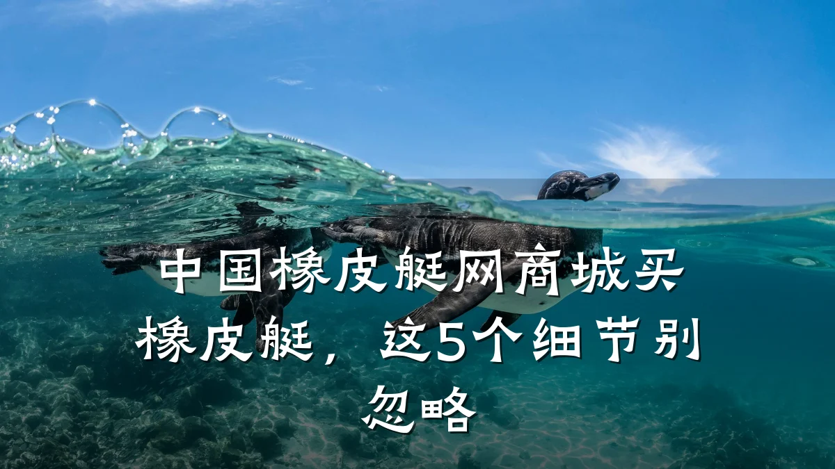 中国橡皮艇网商城买橡皮艇,这5个细节别忽略