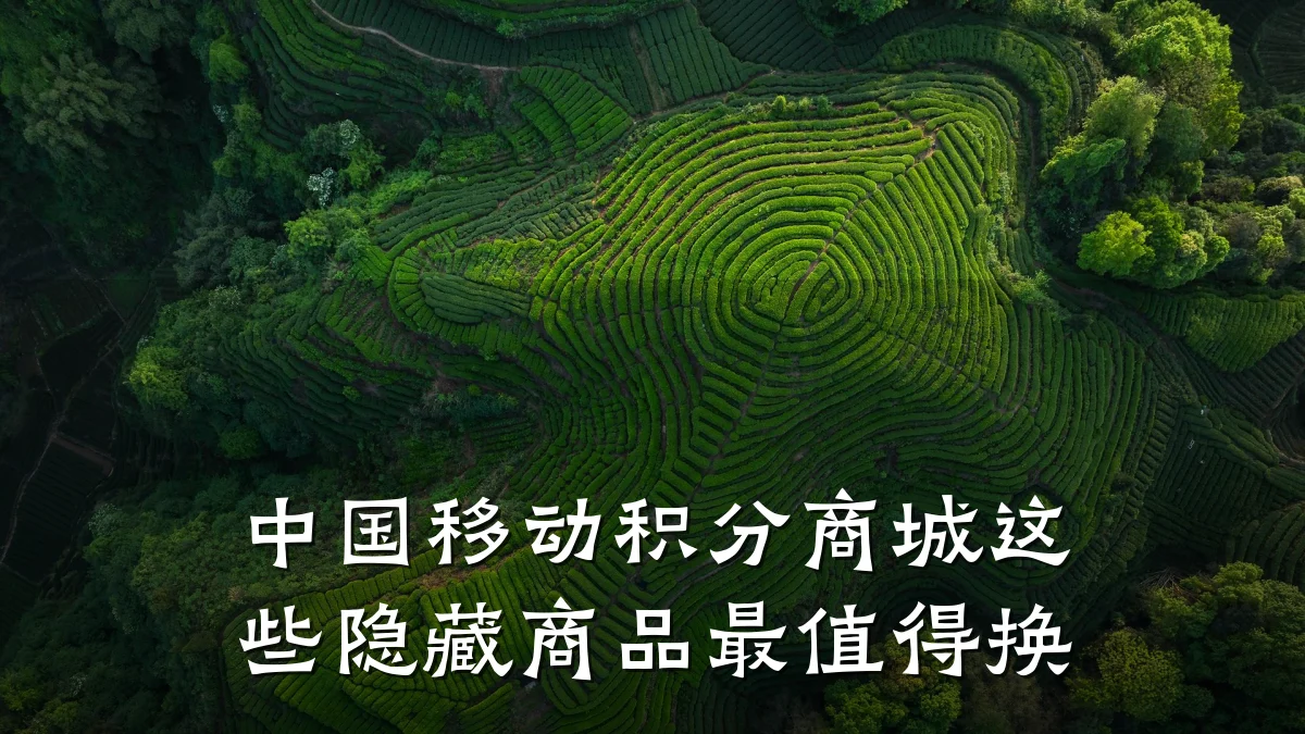 中国移动积分商城这些隐藏商品最值得换