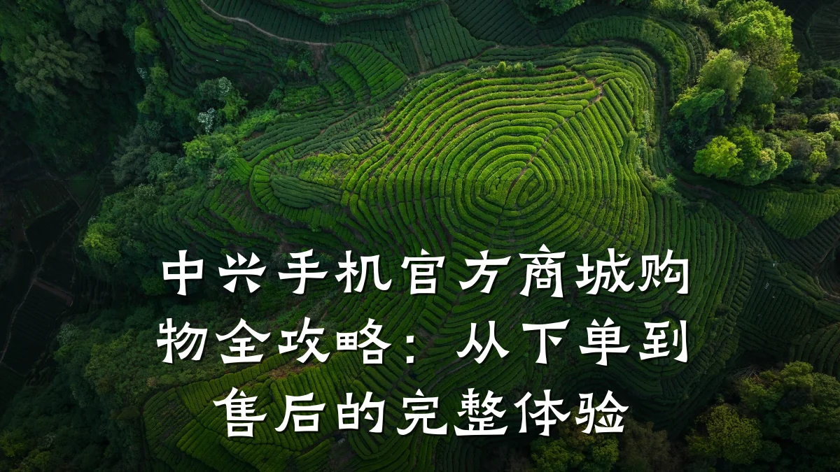 中兴手机官方商城购物全攻略：从下单到售后的完整体验
