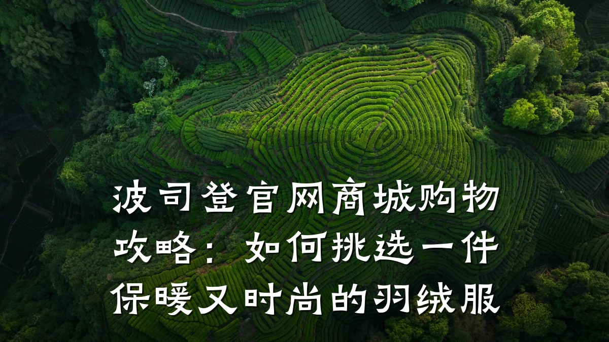 波司登官网商城购物攻略:如何挑选一件保暖又时尚的羽绒服