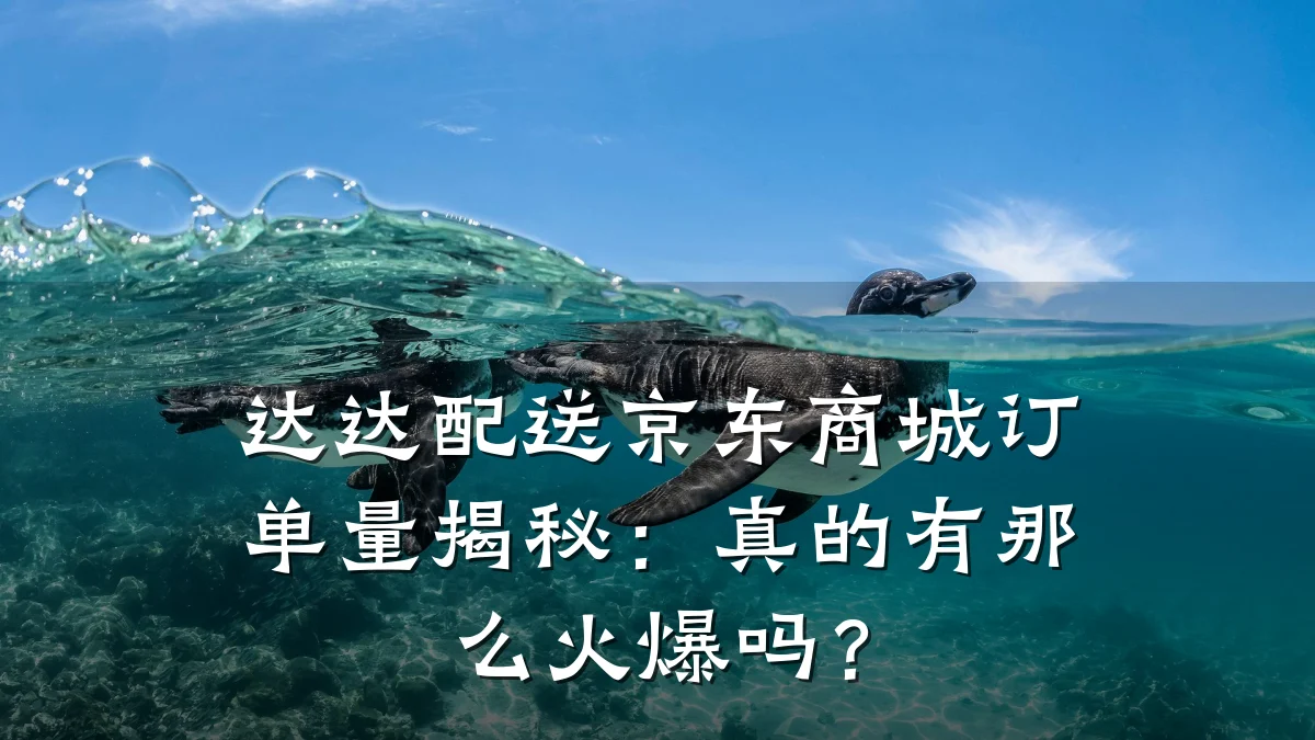 达达配送京东商城订单量揭秘：真的有那么火爆吗？