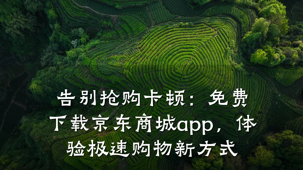 告别抢购卡顿:免费下载京东商城app,体验极速购物新方式