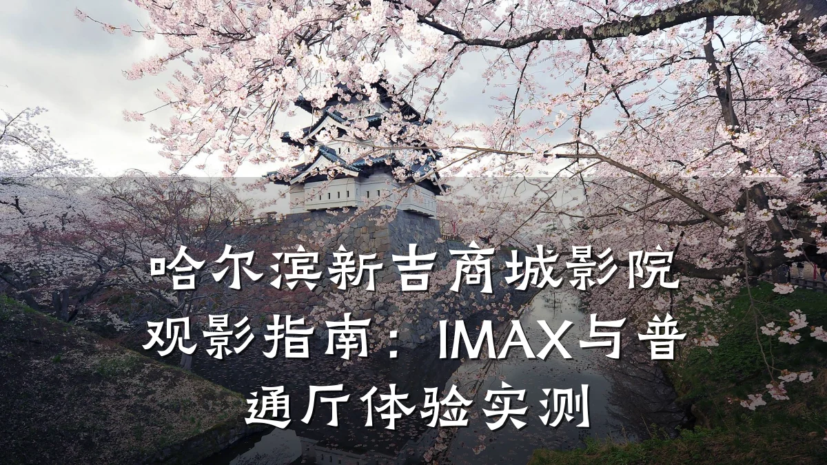 哈尔滨新吉商城影院观影指南:IMAX与普通厅体验实测