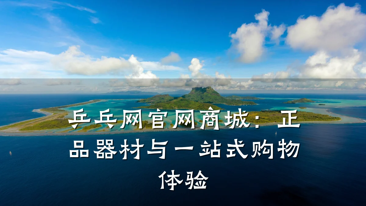 乒乓网官网商城：正品器材与一站式购物体验