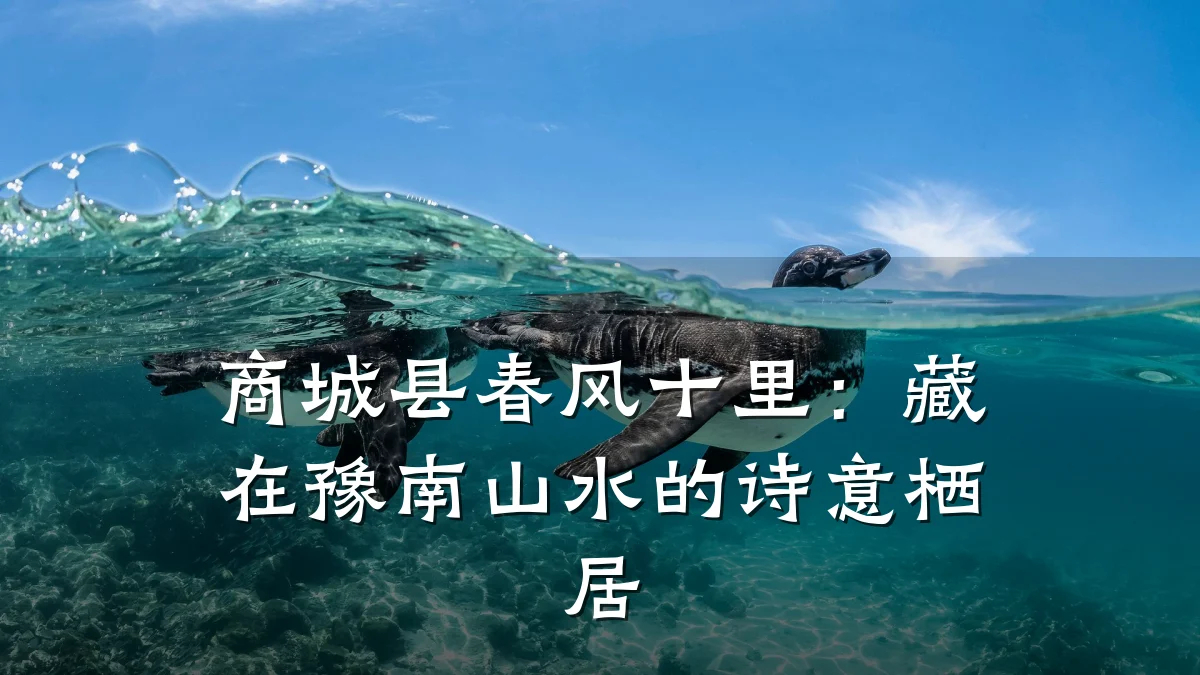 商城县春风十里：藏在豫南山水的诗意栖居