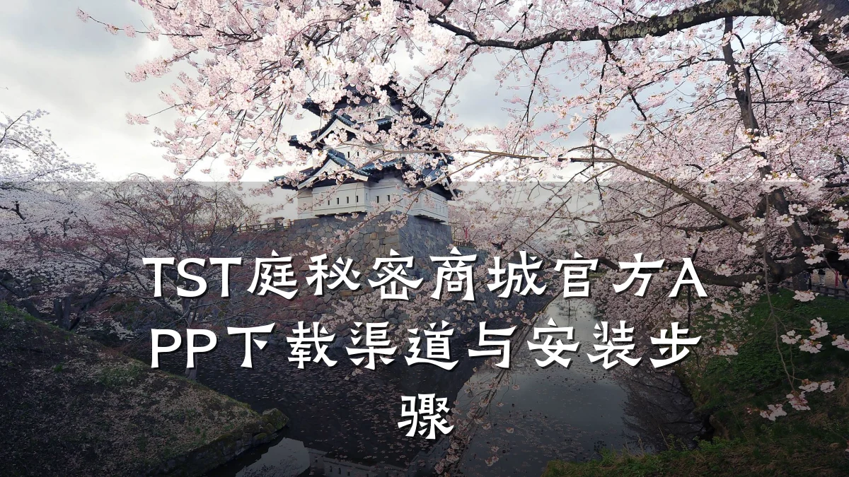 TST庭秘密商城官方APP下载渠道与安装步骤